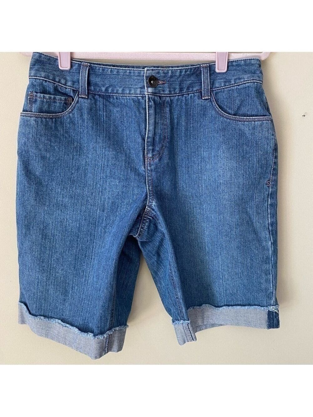 Sonoma Denim Cuffed Shorts 10